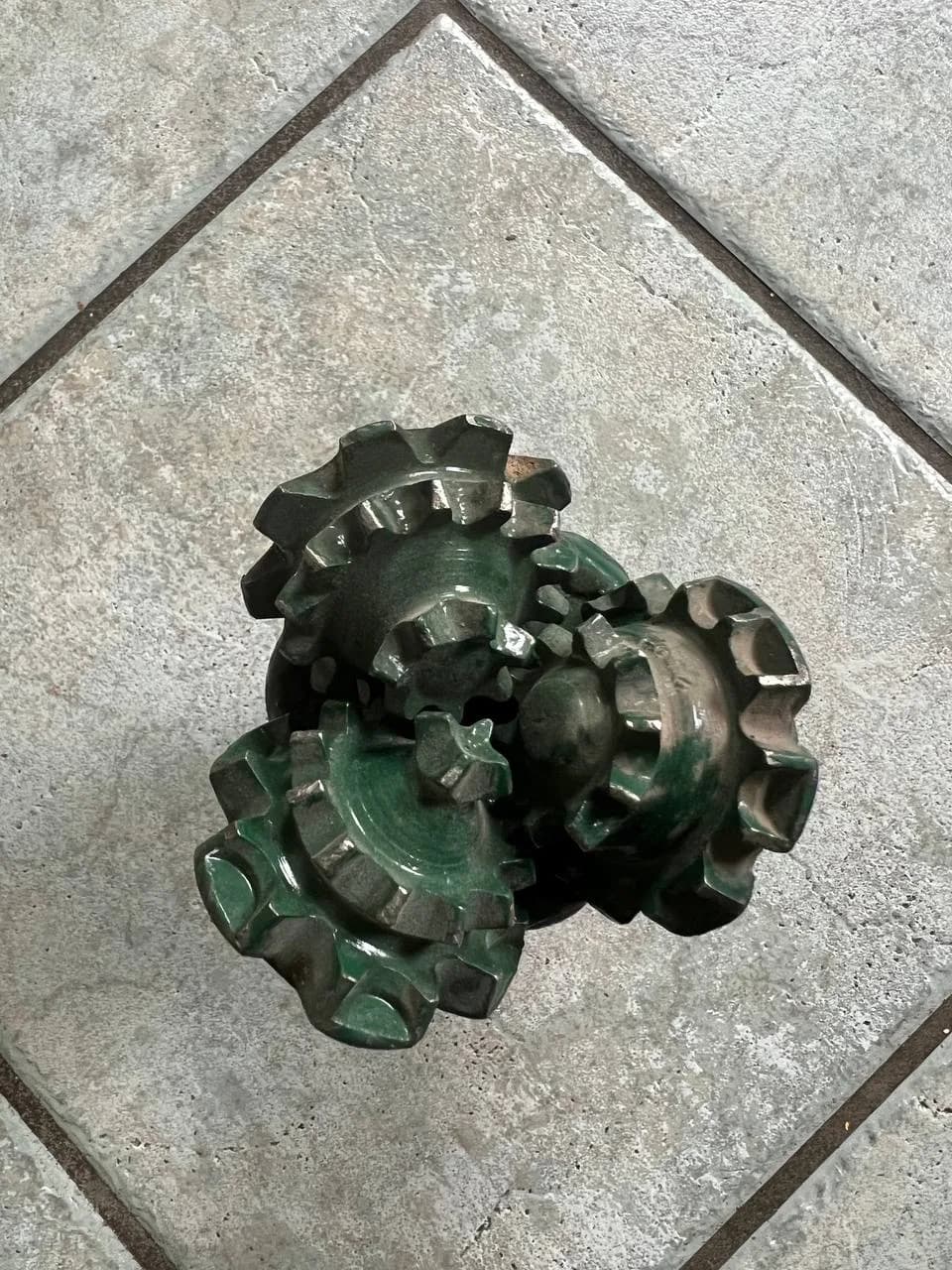 95.3 mm (3 3/4") Tricone Bit with Milled Steel Teeth, open bearing, IADC 321, 2 3/8 API Reg — DATC